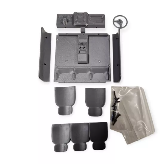 Interieur voor Landrover 1:18 3d geprint