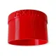 Stuurwiel voor Traxxas TQi 3d geprint rood