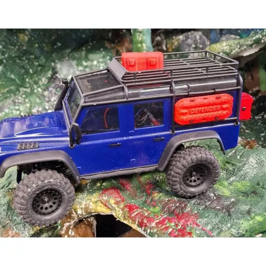 TRX-4M rijplaten rood 2 stuks