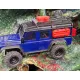 TRX-4M rijplaten rood 2 stuks