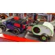 Caravan 3d geprint voor TRX4M rood schaal 1op18 ( komt zonder banden)
