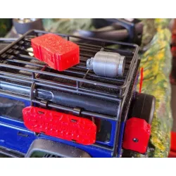 Gasfles schaal 1/18 3d geprint TRX4m