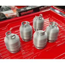 Gasfles schaal 1/10 3d geprint