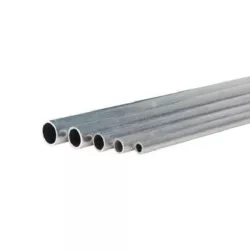 Aluminium Rond buis 15x1 mm  lengte 50cm