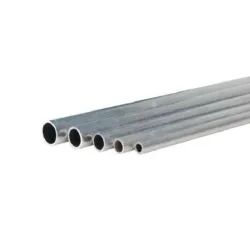 Aluminium Rond buis 15x1,5 mm  lengte 50cm