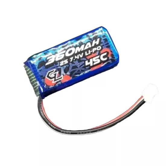 GL RACING GBY003 2S 360mAh Lipo battery pack