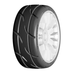 1:8 GT T03 REVO XM7 Medium Gemonteerd op nieuwe 20-spaaks stijve witte velg  1 Paar