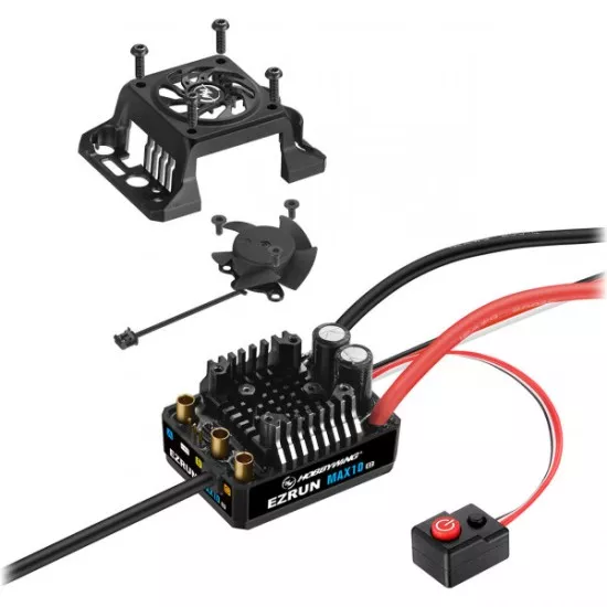 Hobbywing Ezrun MAX10 G2 ESC Sensorless 140 Amp, 2-4s LiPo, BCE 5A