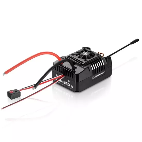Hobbywing Ezrun MAX4-HV ESC Sensorless 300 Amp, 6-12s LiPo, BEC 10A
