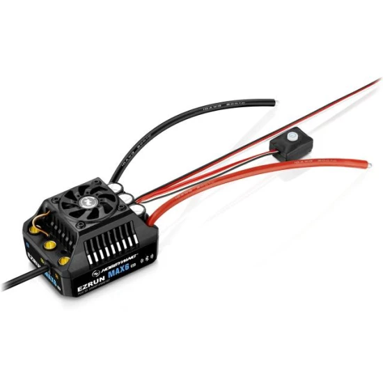 Hobbywing EzRun MAX6 G2,200A, 1/6 ESC Waterpr, #HW30105100