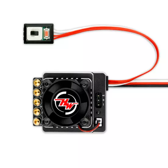 Hobbywing XeRun XR10 G3 Justock 1/10 ESC, 60A, Black