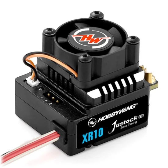 Hobbywing Xerun XR10 Justock G3S Brushless esc 60A, 2s LiPo, BEC 4A