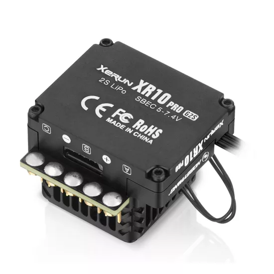 Hobbywing Xerun XR10 Pro G2S Brushless ESC 160A, 2s LiPo