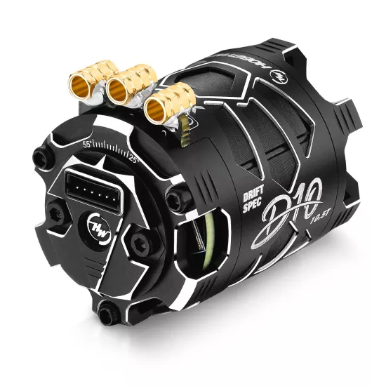 Hobbywing Xerun D10 Brushless Drift Motor 10.5T Black