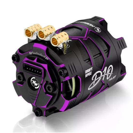 Hobbywing Xerun D10 Brushless Drift Motor 10.5T Purple