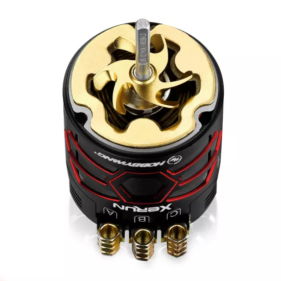 Hobbywing Xerun D10 Brushless Drift Motor 13.5T Red