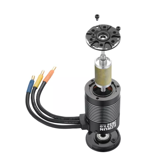 Hobbywing Ezrun 3652 Motor G2 5400kV 4pol, 3.175mm Shaft for 1:10