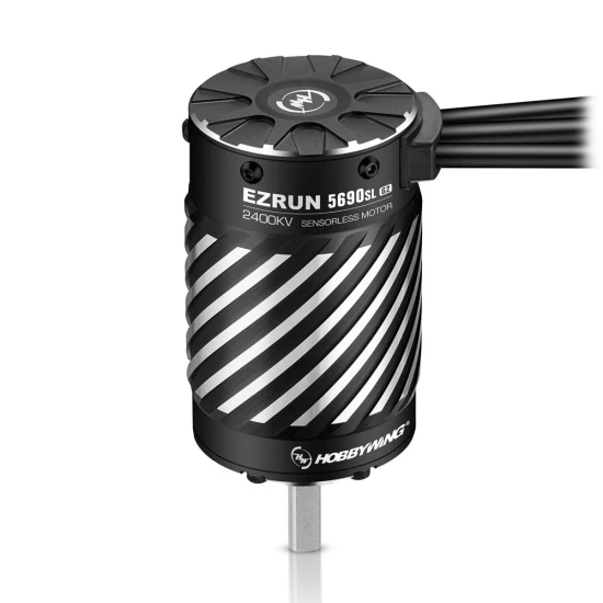 Hobbywing Ezrun 5690SL G2 2400kV 4pol, 8mm Shaft for 1:6