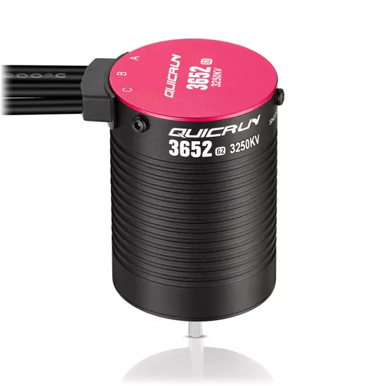 Hobbywing QuicRun 3652SL G2 Sensorless Motor 3250kV 3.175mm shaft