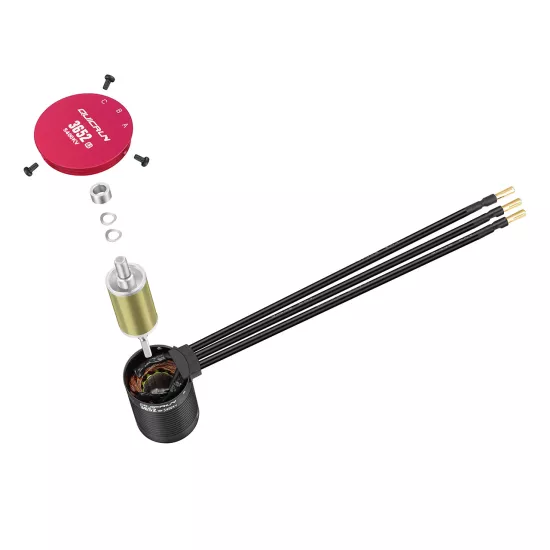 Hobbywing QuicRun 3652SL G2 Sensorless Motor 5400kV 3.175mm shaft
