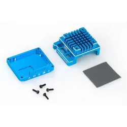 Hobbywing Spare Aluminium Case Set for X120A V3.1 Blau