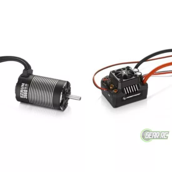 Hobbywing EzRun Combo MAX10 SCT 3660SL, 4000kv, 1/10 Waterpr