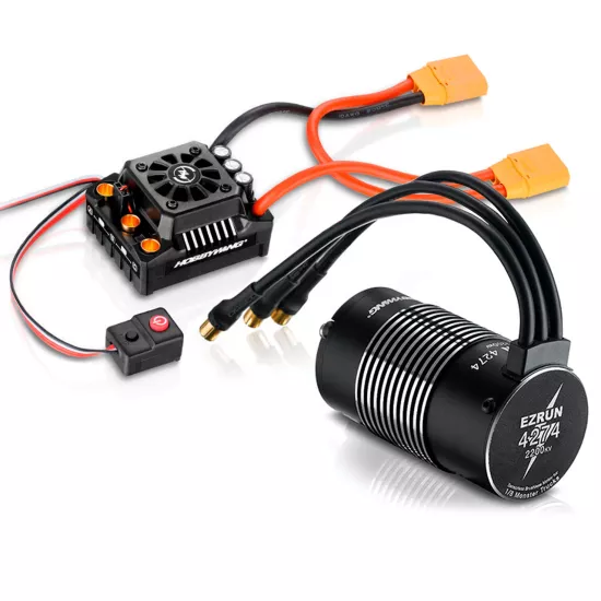 Hobbywing EzRun Combo MAX8 XT90 Deans, 2200kv, 1/8 Waterproof