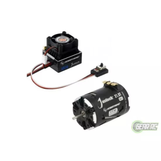 Hobbywing Combo XR10 JS6 Black G2.1, 1900kv, 21.5T