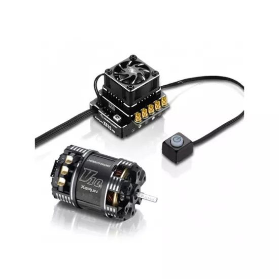 Hobbywing Combo XR10 PRO BLACK & V10 G3 10.5T, 4500kv