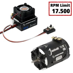 Hobbywing Xerun Justock Combo G2.1 17 Turn with RPM Limit 17.500