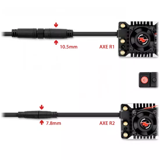 Hobbywing Combo XERUN AXE550 R2 3300KV FOC System