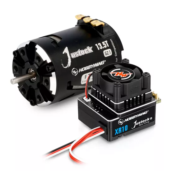 Hobbywing Combo XR10 JS4 G3 Black G2.1 13.5 Turn 3200kV