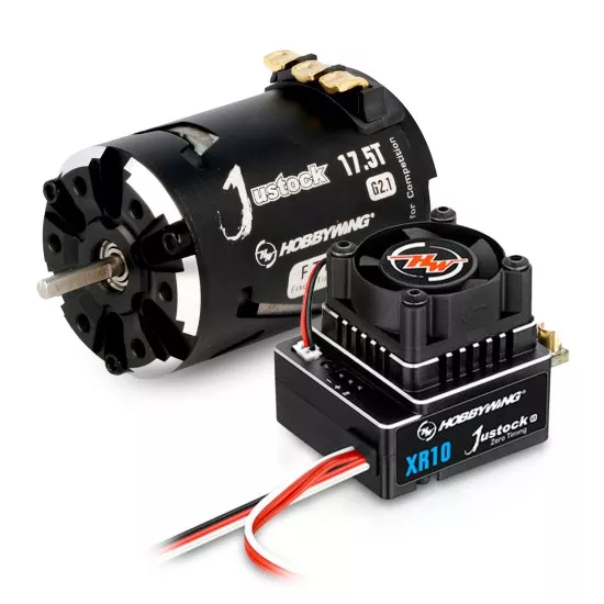 Hobbywing Combo XR10 JS5 G3 Black G2.1 17.5 Turn 2450kV