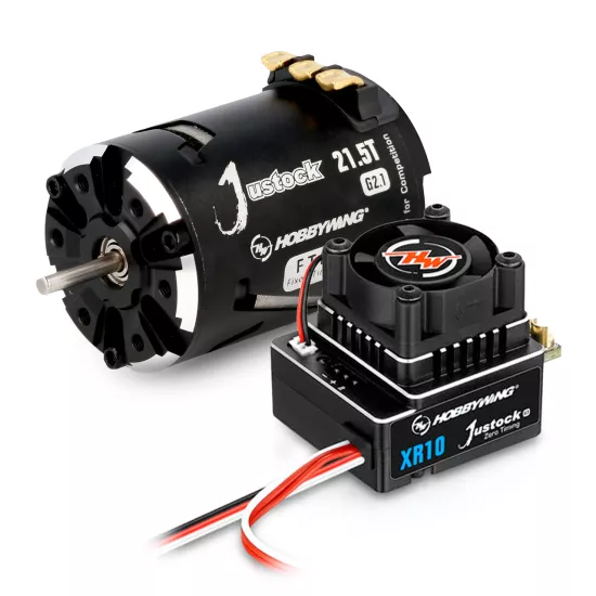 Hobbywing Xerun Justock Combo G3 and 21 Turn 2050kV for 1:10 Cralwer, F1