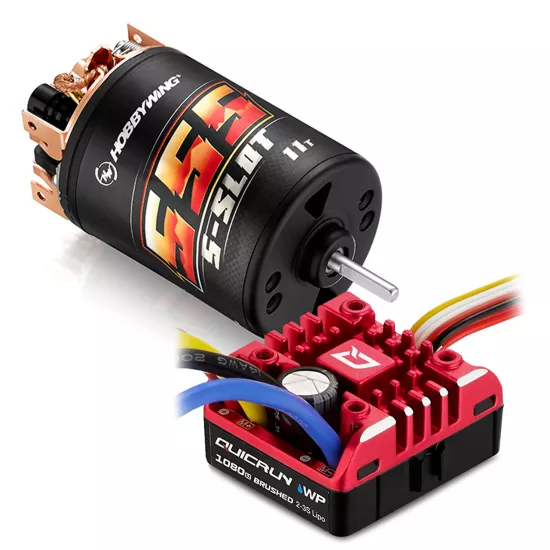 Hobbywing Quicrun Brushed WP1080 Combo 555 11 Turn