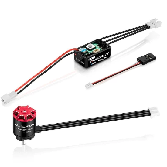 Hobbywing Quicrun WP-Mini24 Combo 1621SL 3500kV