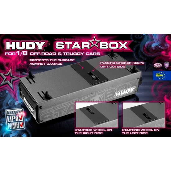 Hudy Star-Box Truggy & Off-Road 1/8