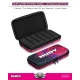 HUDY CARBON TIRE STAND 6x + HARD CASE - 1/12 PAN CAR & 1/12 GT