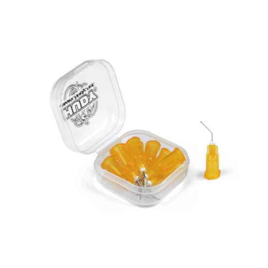 HUDY GLUE TIP NEEDLE 0.3MM - BENT (10)
