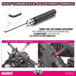 HUDY CAMBER TOOL 1/8 ON-ROAD