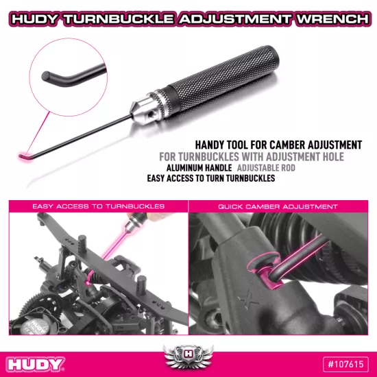 HUDY CAMBER TOOL 1/8 ON-ROAD