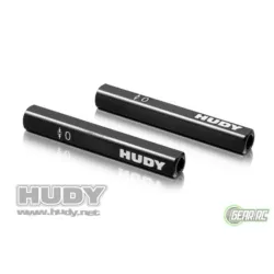 DOWNSTOP GAUGE SUPPORT BLOCKS 10MM - 1/8 ON-ROAD & 1/10 NITRO (2)