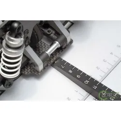 HUDY RIDE HEIGHT GAUGE 1.0~15.0MM - 1/8 ON-ROAD, 1/10 NITRO & 1/10 OFF-ROAD CARPET