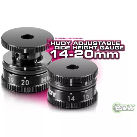 HUDY ADJUSTABLE RIDE HEIGHT GAUGE 14-20MM