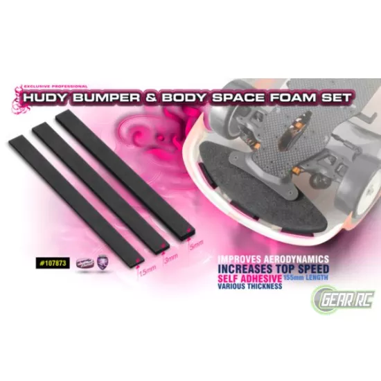 HUDY BUMPER & BODY SPACE SPONGE SET