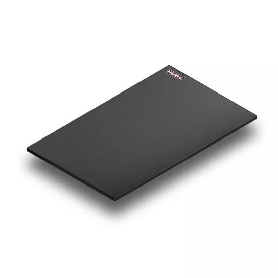 FLAT SET-UP BOARD 1/8 ON-ROAD - LIGHTWEIGHT - DARK GREY