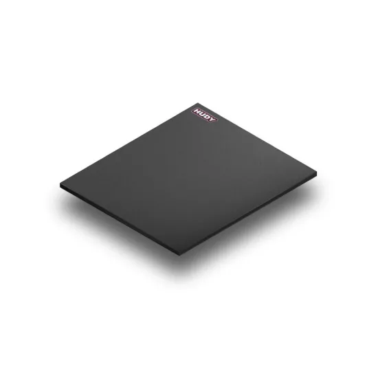 FLAT SET-UP BOARD FOR 1/10 OFF-ROAD - LIGHTWEIGHT - DARK GREY