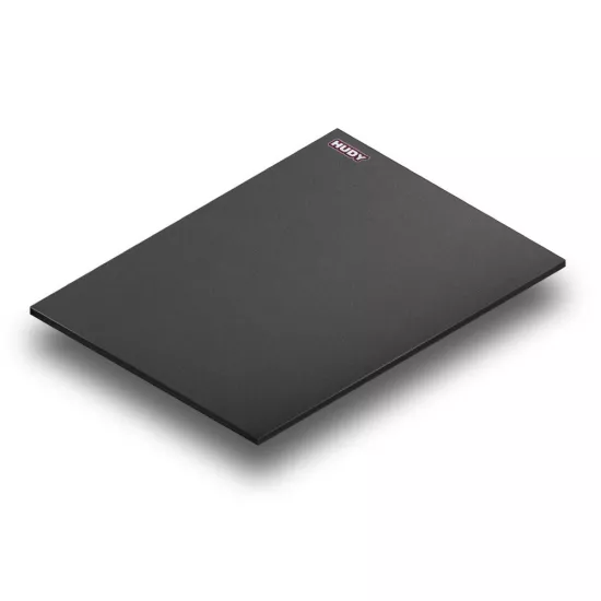 FLAT SET-UP BOARD FOR 1/8 OFF-ROAD & GT - DARK GREY