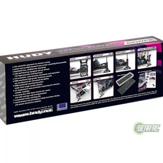 Exclusive Alu Set-Up System For 1:8 Off-Road Cars & Truggy(niet meer leverbaar vervangende nummer H108801)