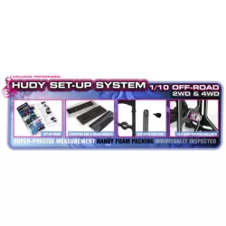Universal Exclusive Set-Up System For 1/10 Off-Road Cars 4Wd(niet meer leverbaar vervangende nummer H108901)